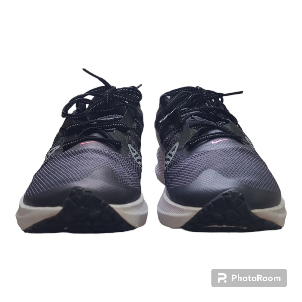 Nike Air Zoom Winflo 7 Shield Running Shoes Obsidian Mist Black Men's Size 10 - Picture 10 of 13